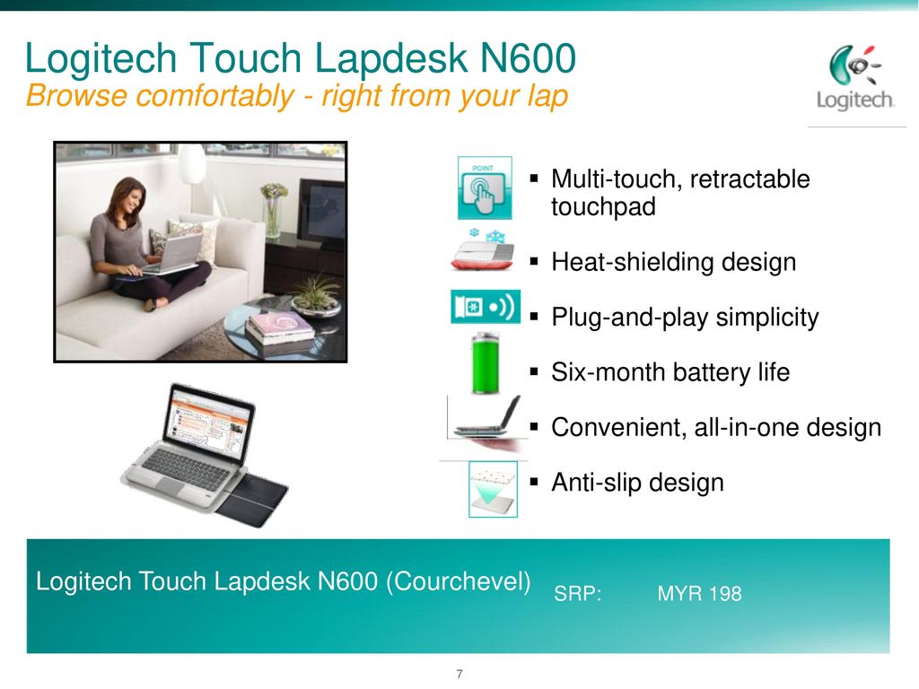 LOGITECH TOUCH LAPDESK N ppt download