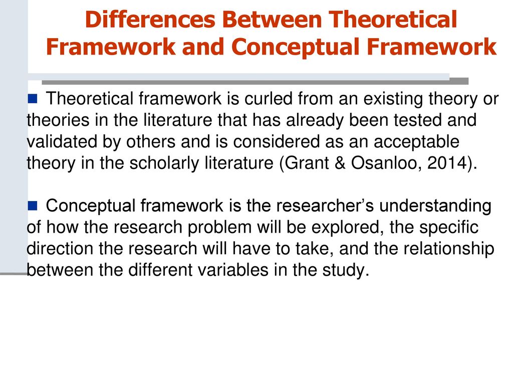 Theoretical Framework And Conceptual Framework Rudiments Of A Good Research Dickson Adom Ppt Download