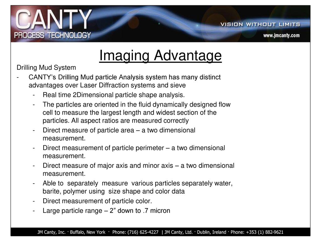Imaging Advantage Drilling Mud System