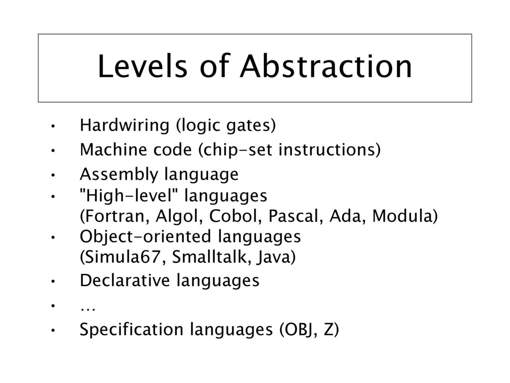 Comp 205: Comparative Programming Languages - ppt download