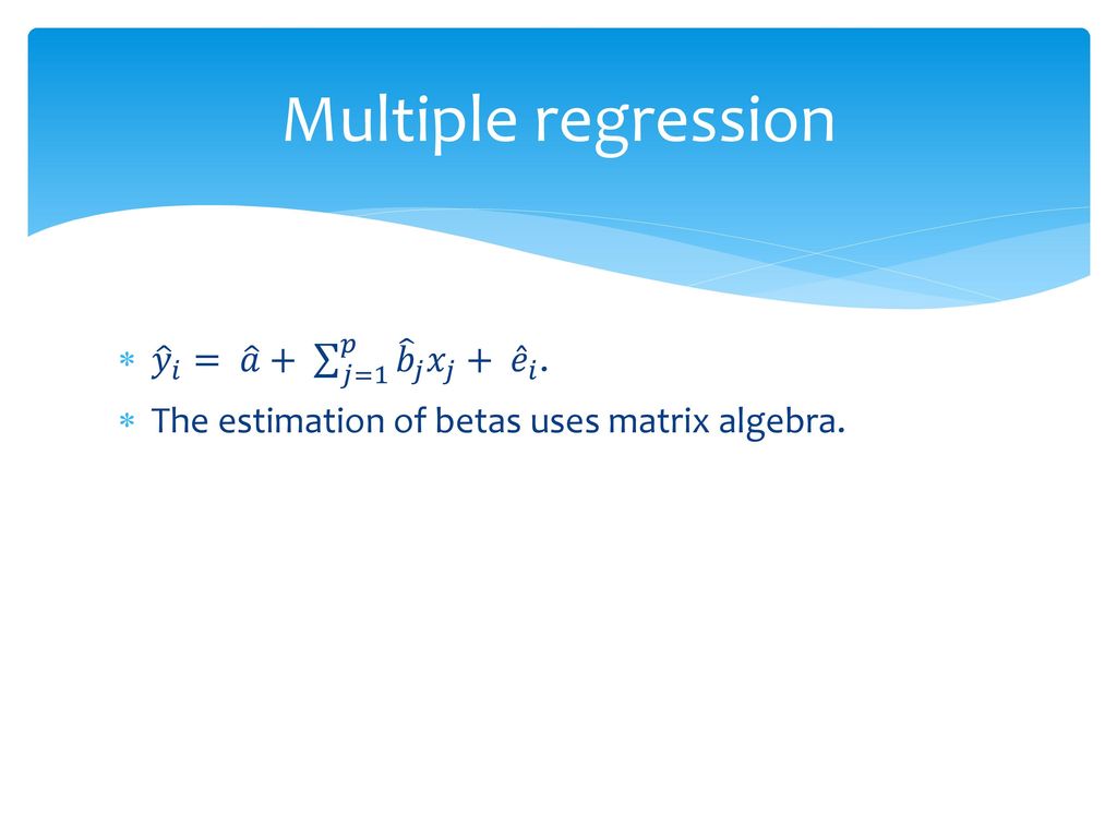 Correlation Regression Ppt Download
