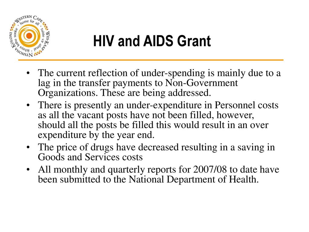 HIV and AIDS Grant