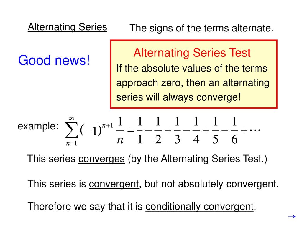 Test series