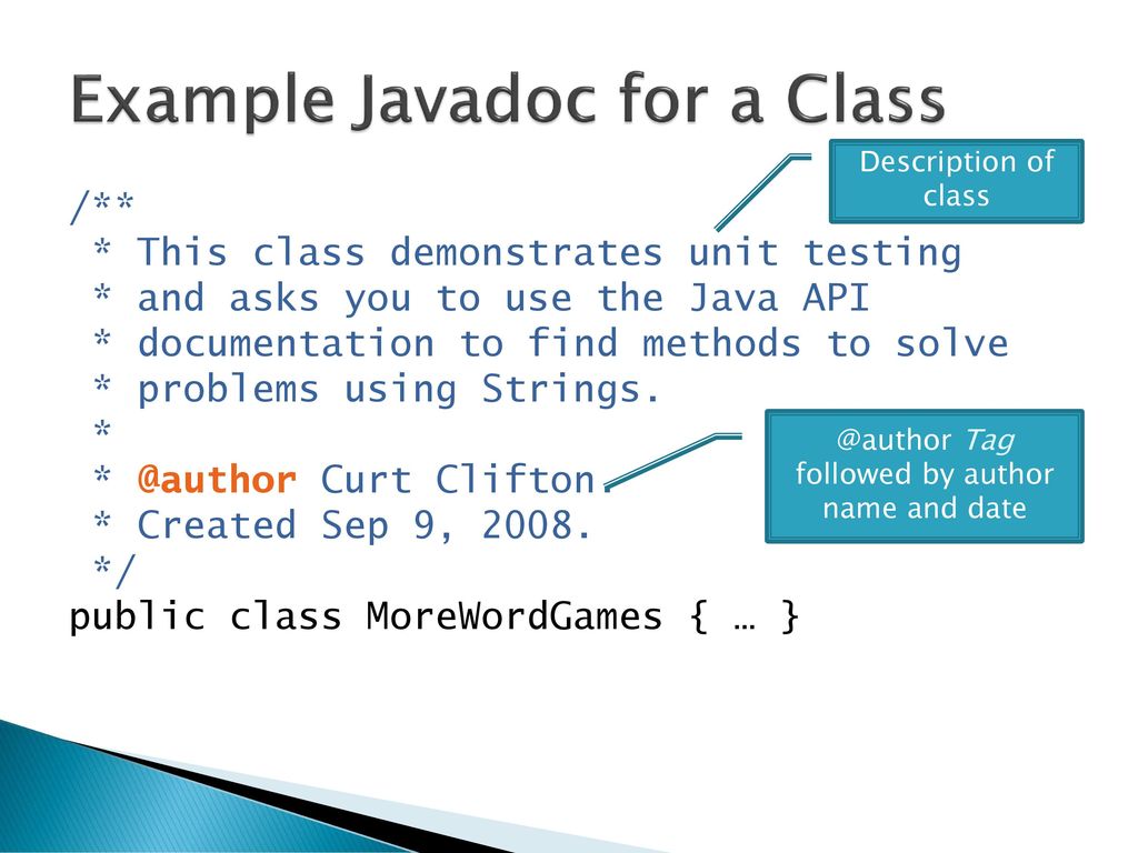 Session 2 What you already know about Java Reading and using an API ...