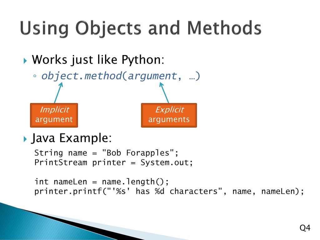 Session 2 What you already know about Java Reading and using an API ...