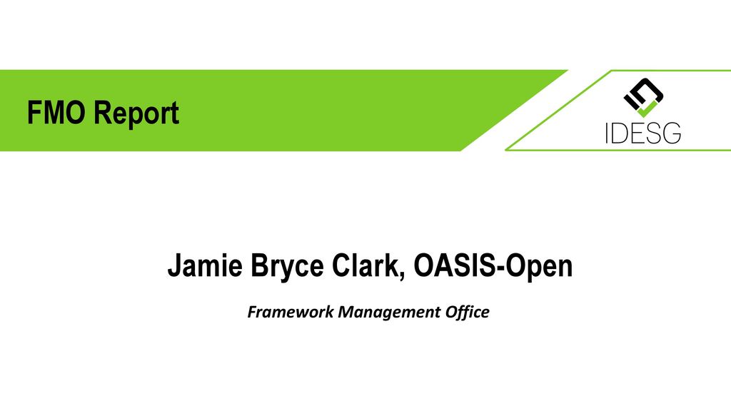 Jamie Bryce Clark, OASIS-Open