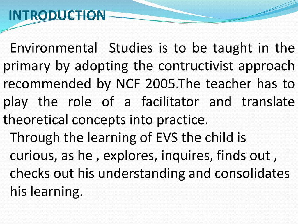 EVS Full Form : EVS Teaching Method, EVS and its Importance