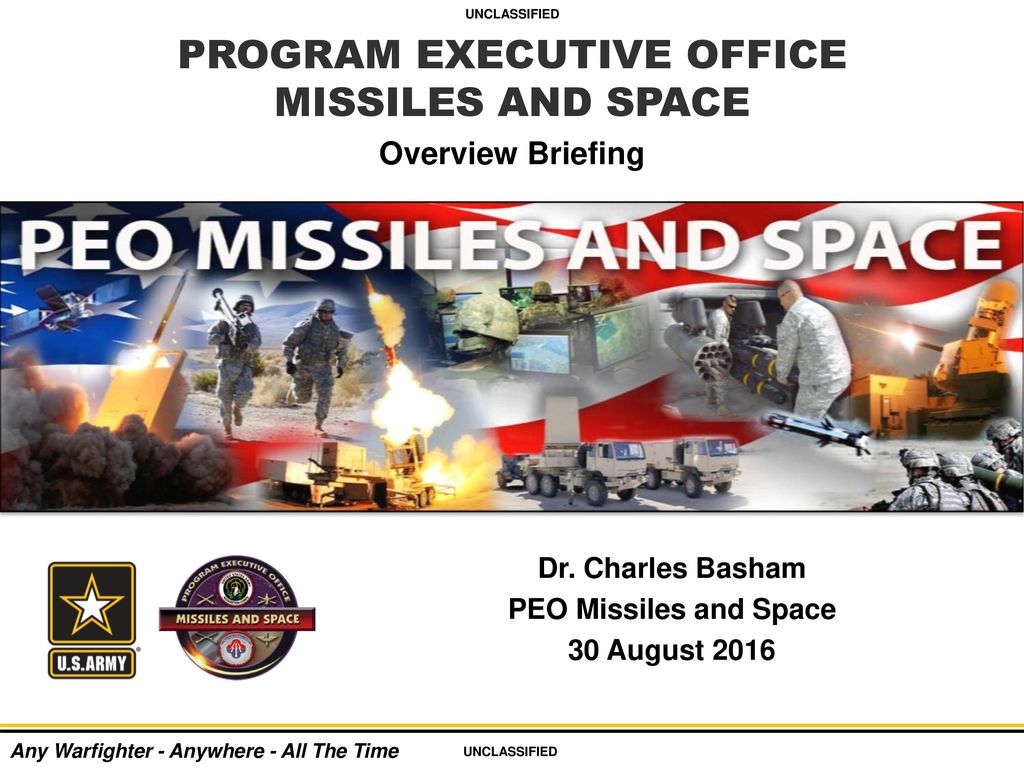 PROGRAM EXECUTIVE OFFICE MISSILES AND SPACE