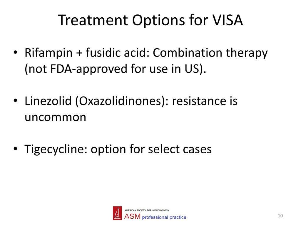 Treatment Options for VISA