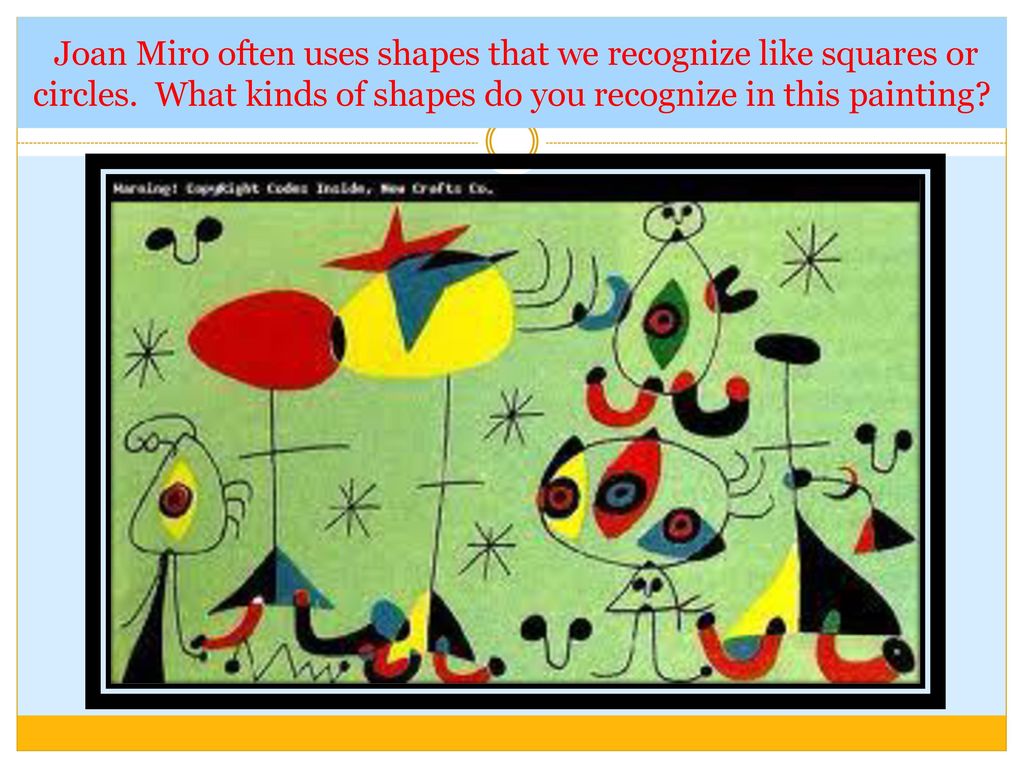 Joan Miro Joan Miro Joan Miro S Paintings Are Examples Of