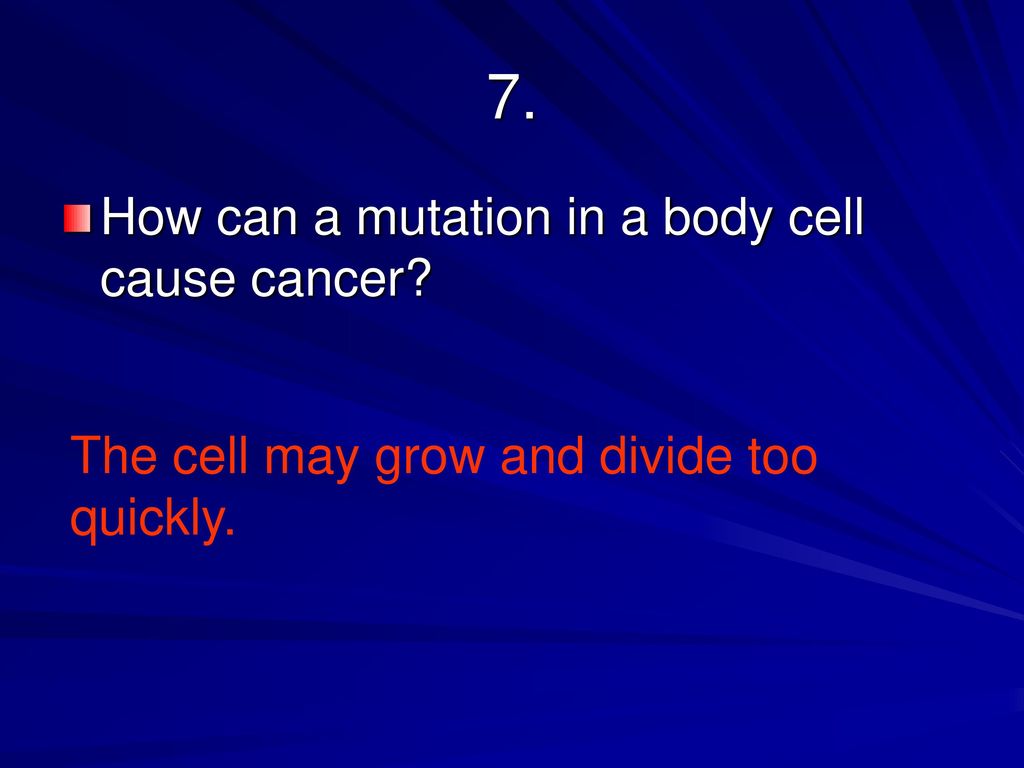 113 Mutations Biology Diagrams