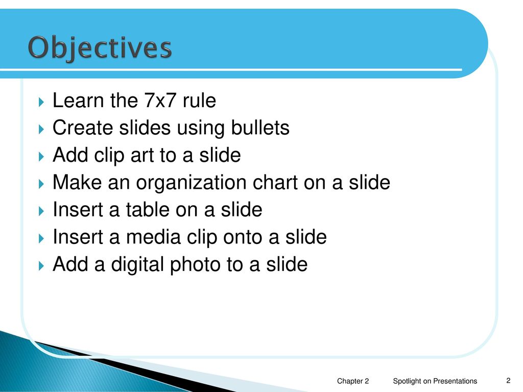 Spotlight on presentations ppt download