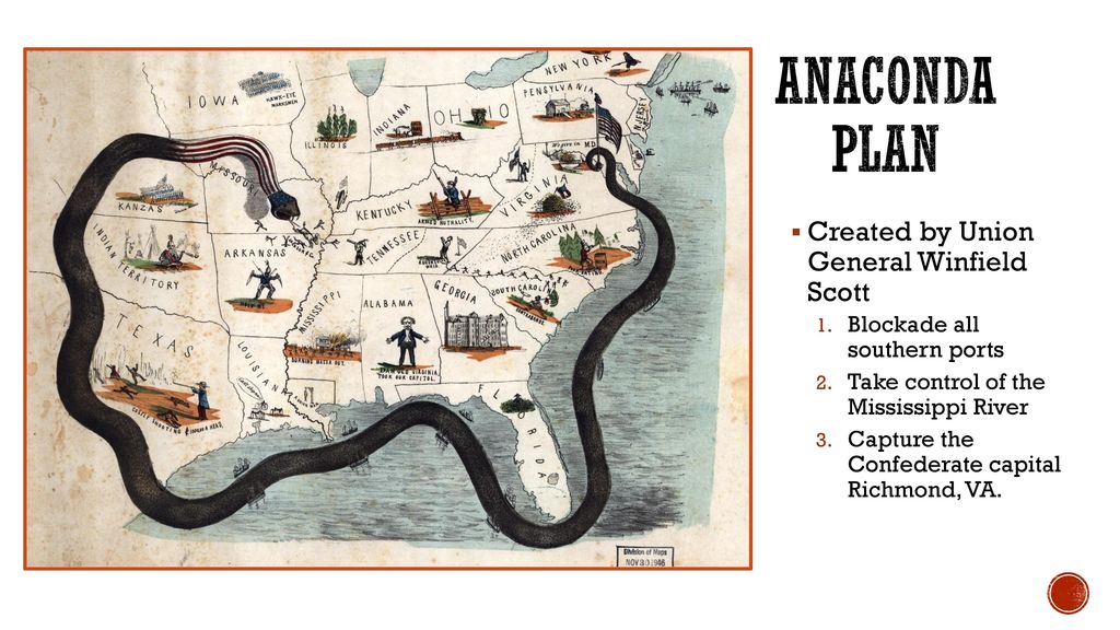 Anaconda plan civil war - bytesgse