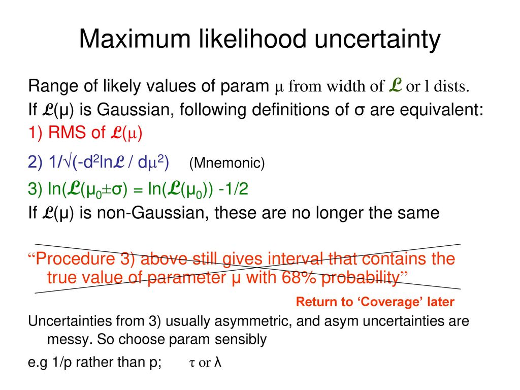 Likelihoods 1 Introduction 2 Do S Dont S Ppt Download