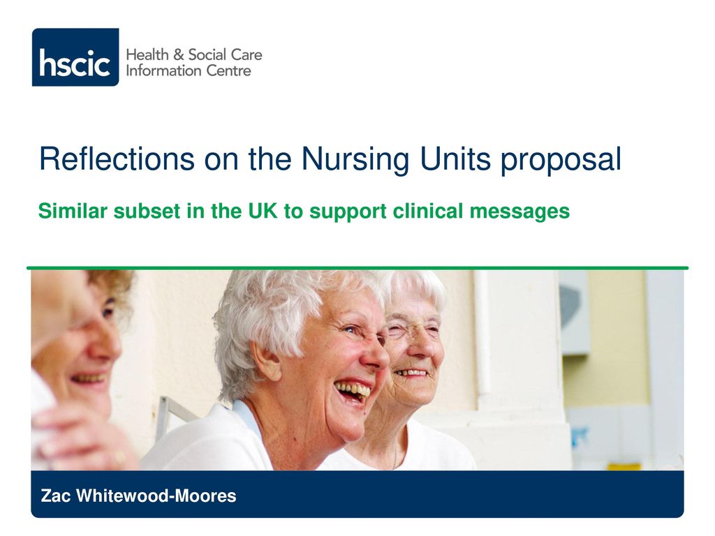 Reflections on the Nursing Units proposal