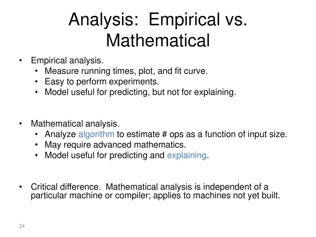 Compsci 201, Mathematical & Emprical Analysis - ppt download