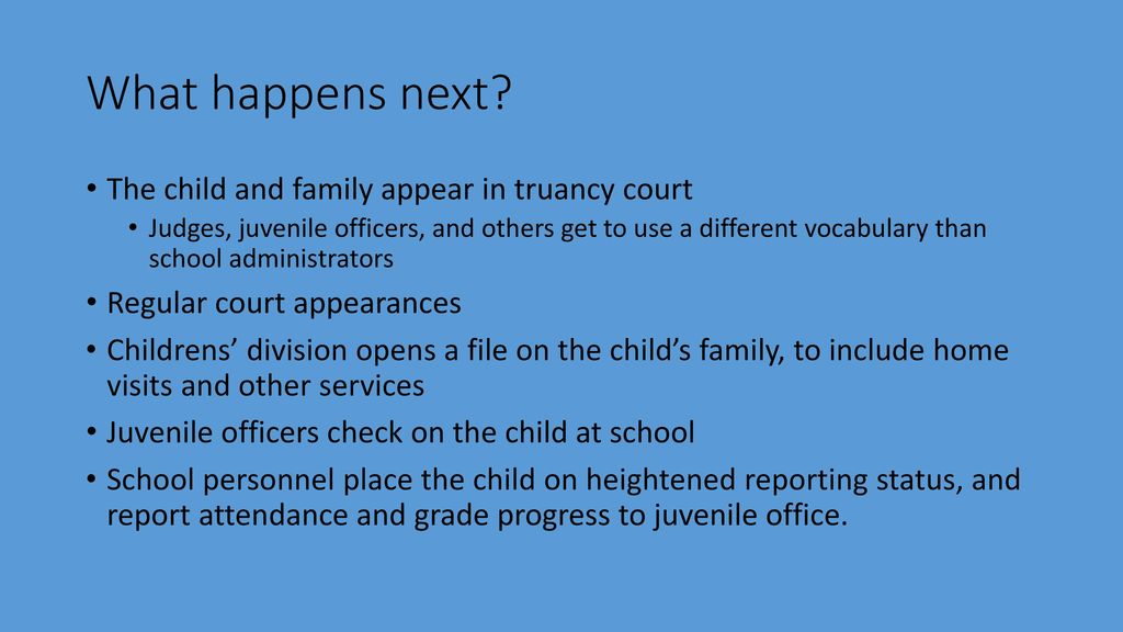 Missouri Truancy Courts ppt download