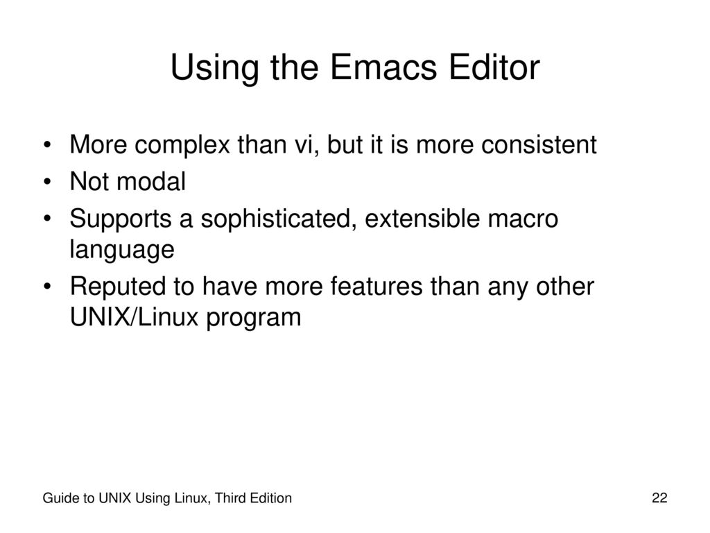 Guide To UNIX Using Linux Third Edition - ppt download