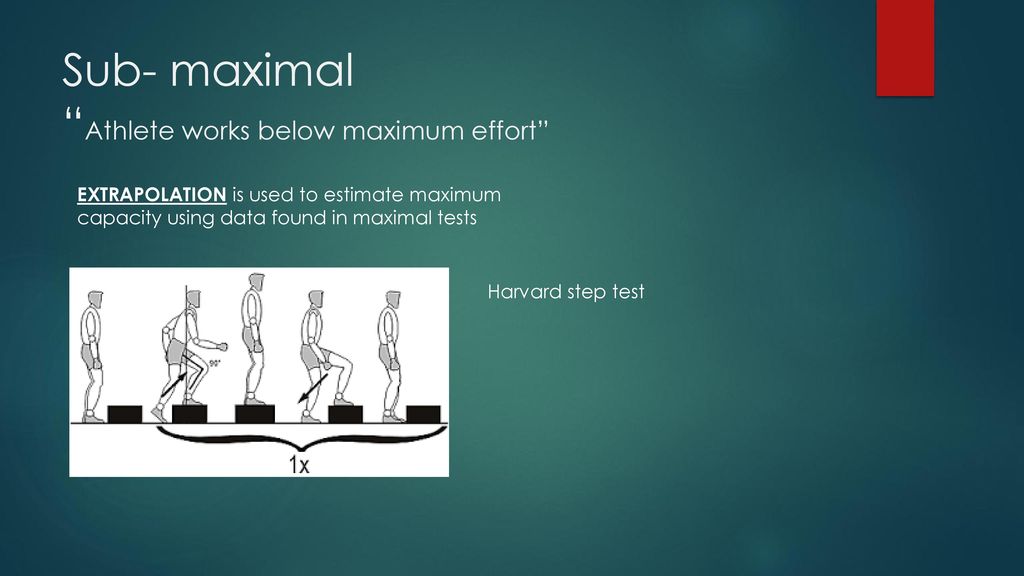 Maximal and submaximal testing ppt download