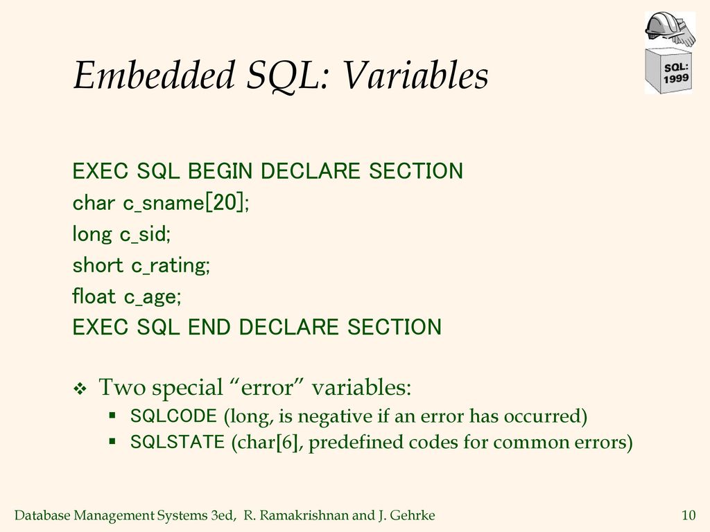 Database application development ppt download