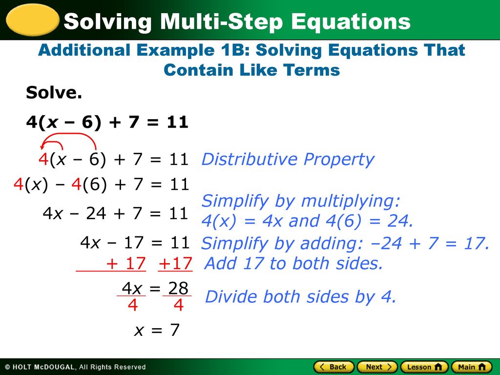 Warm Up Problem of the Day Lesson Presentation Lesson Quizzes. - ppt ...