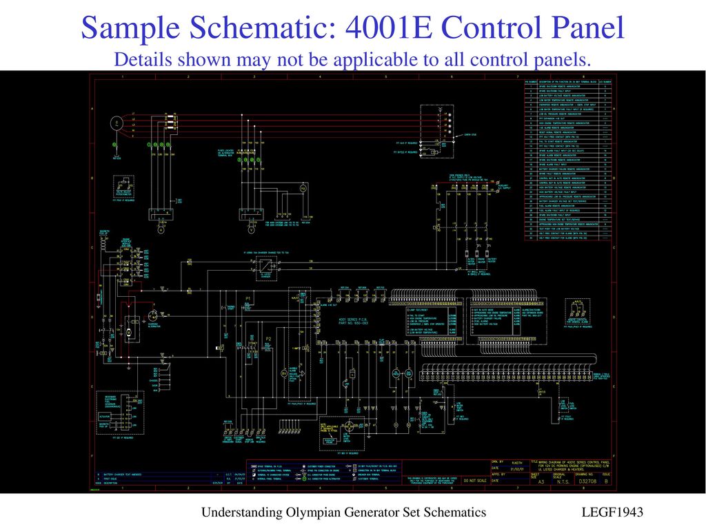 Olympian Generator Wiring Diagram 4001e Wiring Diagram 