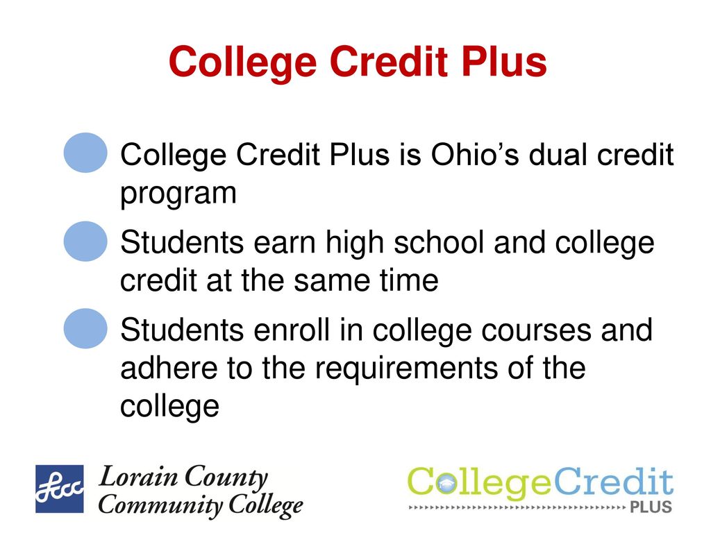 College Credit Plus. - ppt download