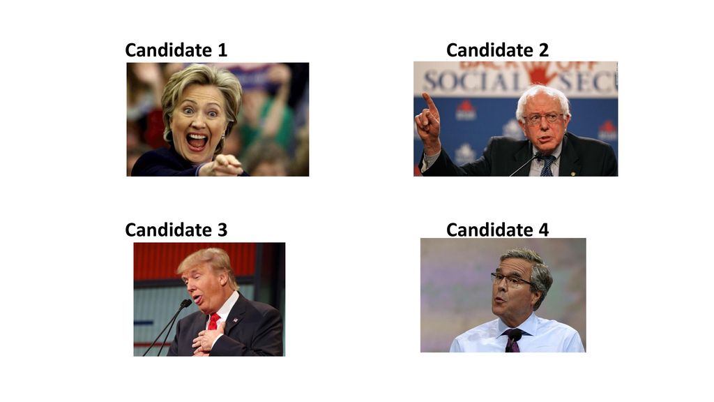 Bellringer Instructions: Review The Presidential Candidates Positions ...