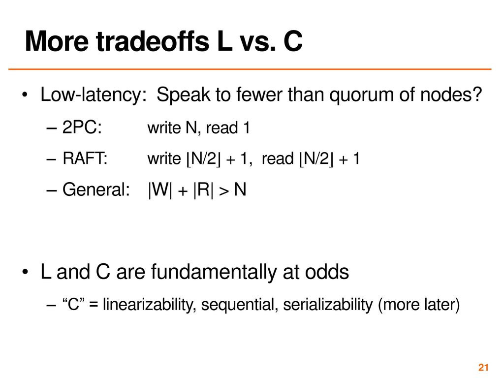 Strong consistency cap theorem ppt download