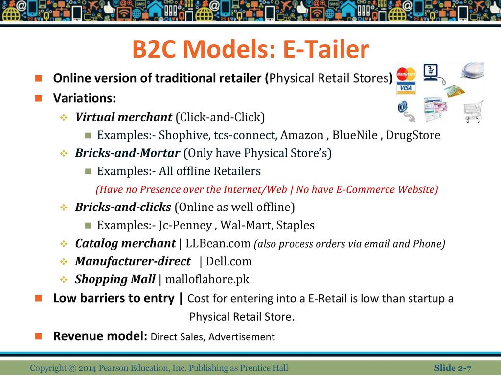E-commerce Business Models and Concepts B2C E-Commerce Business