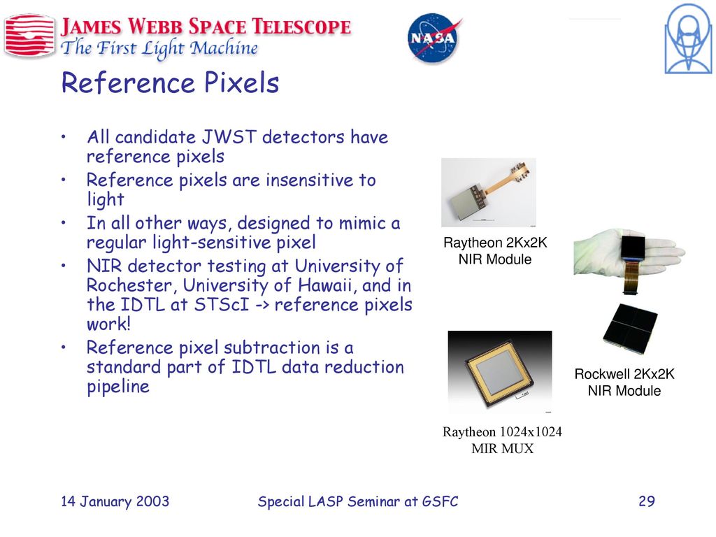 Bernard j rauscher space telescope science institute ppt download