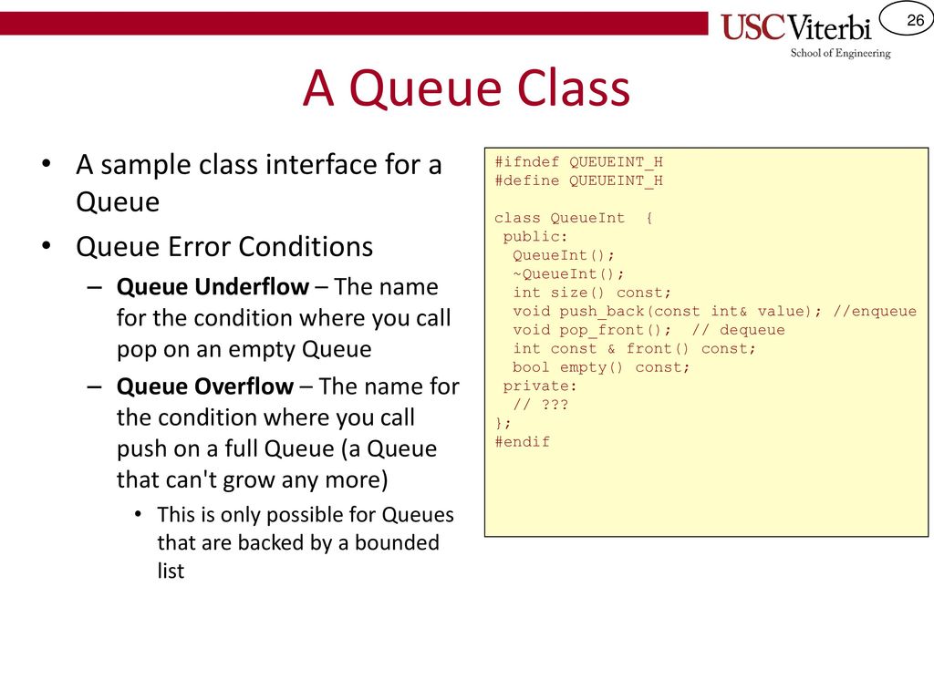 CSCI 104 List ADT Array based Implementations Queues And Stacks Ppt csci-104-list-adt-array-based-implementations-queues-and-stacks-ppt