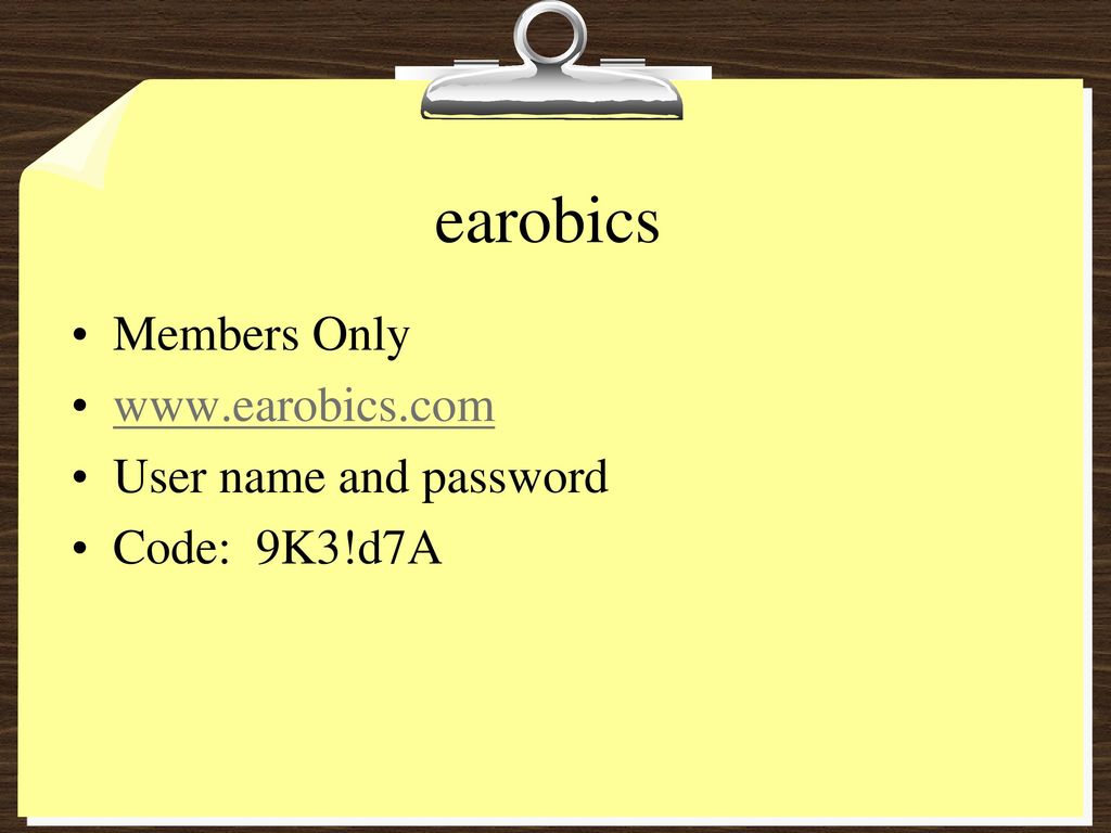 earobics Members Only   User name and password