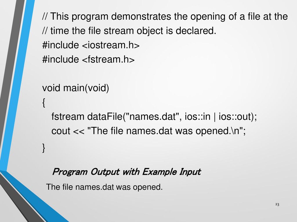 Declaring, Opening & Closing File Streams in C Programming - Video