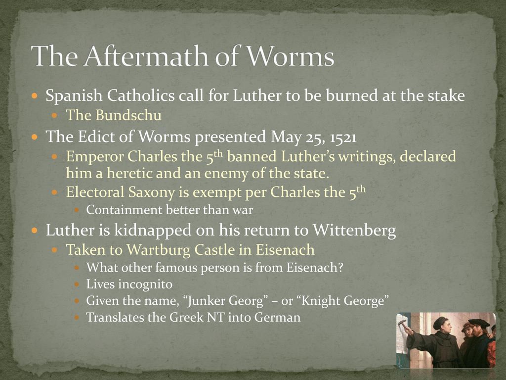Quote from the Diet of Worms - ppt download