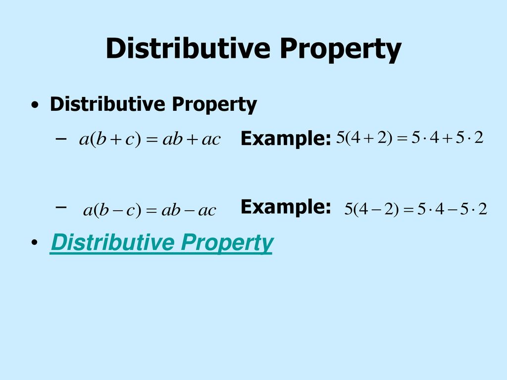 Lesson 1-8 Properties of Real Numbers - ppt download