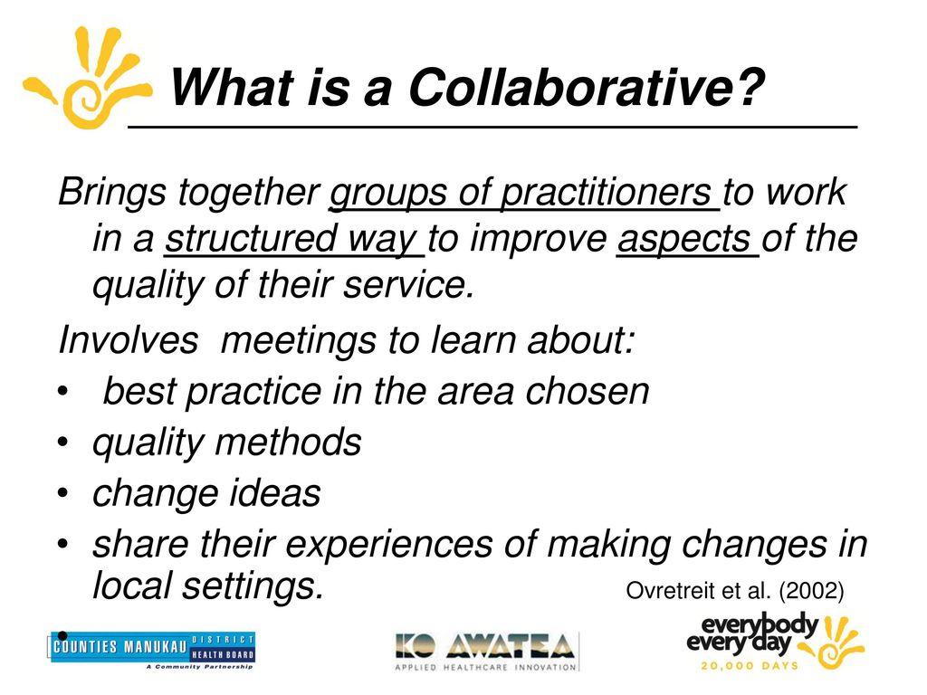 What is a Collaborative? - ppt download