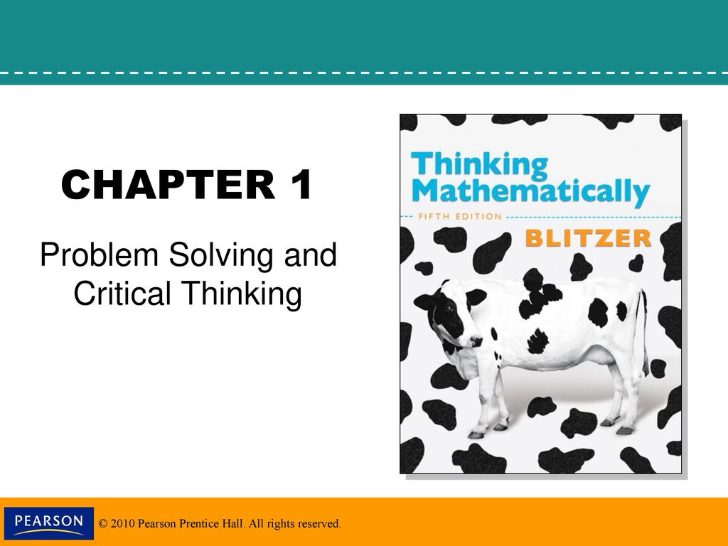 Problem Solving and Critical Thinking