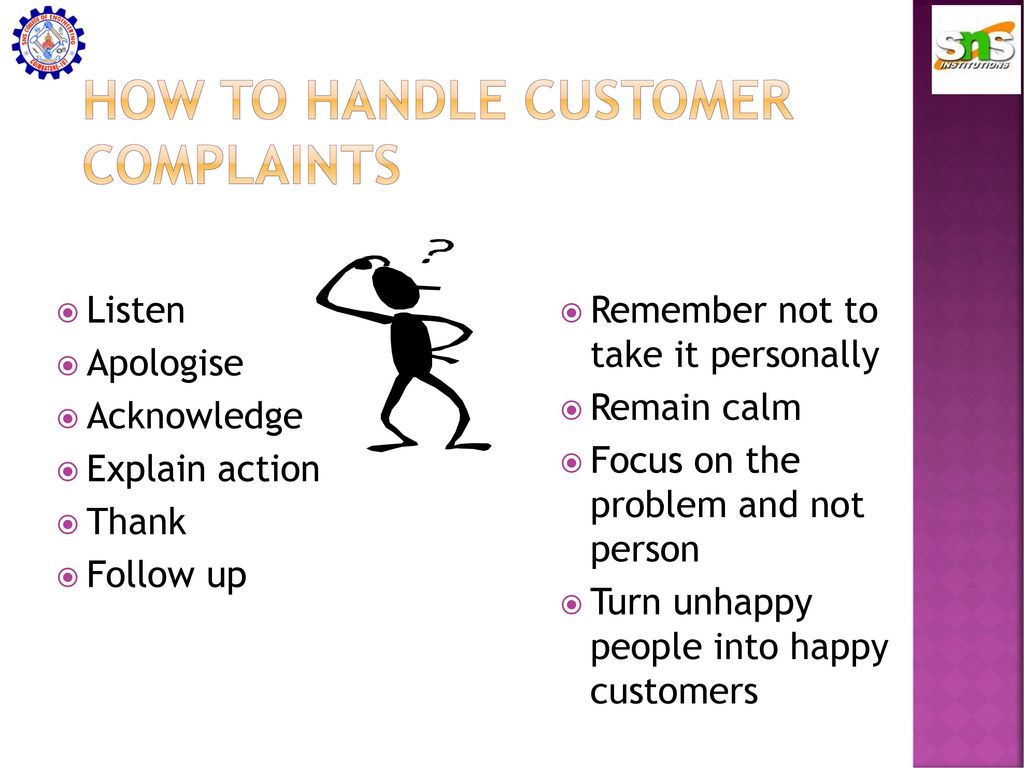 How to Handle Customer Complaints