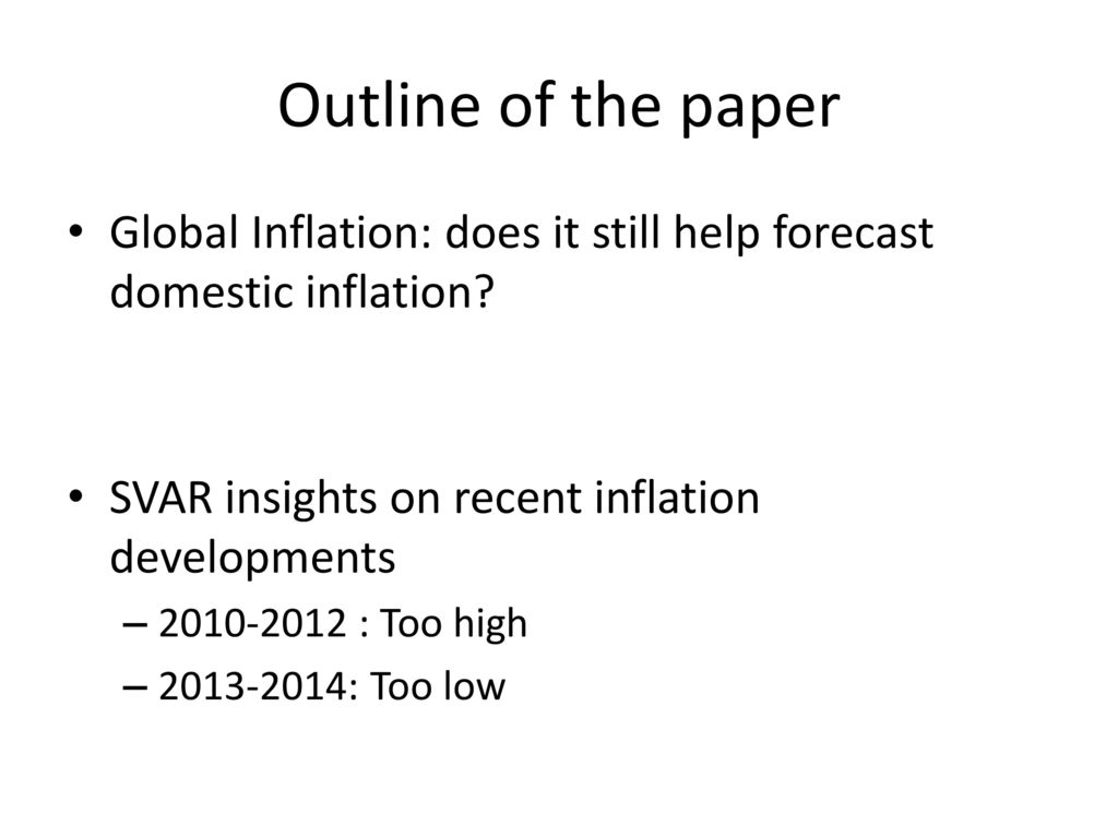 Domestic inflation adalah