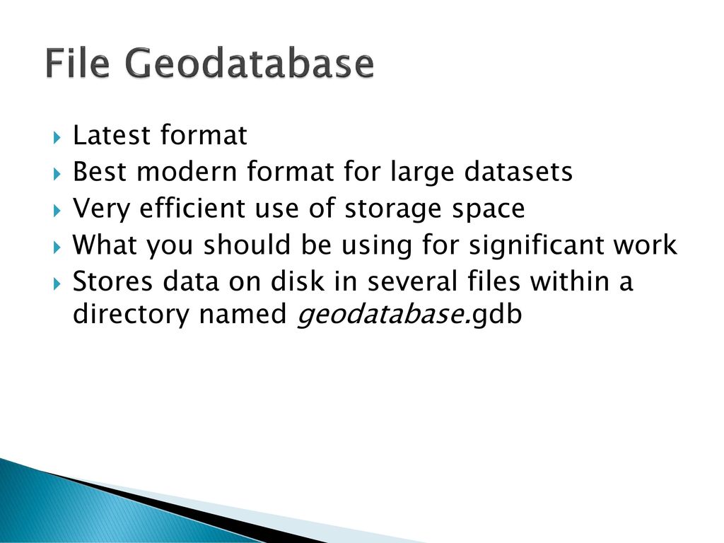 ESRI Geodatabases Ming-Chun Lee. - ppt download