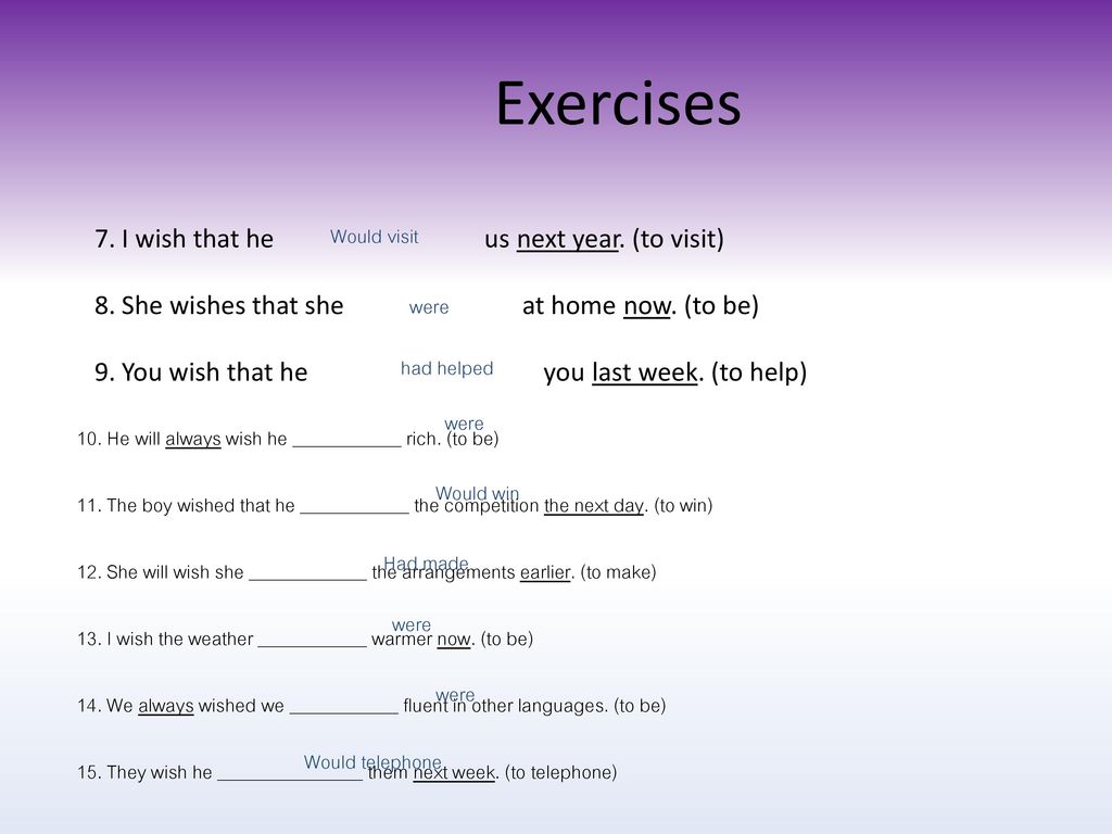 If only exercises. I Wish упражнения. Задания на Wish в английском языке. I Wish упражнения с ответами. Упражнения на i Wish в английском.
