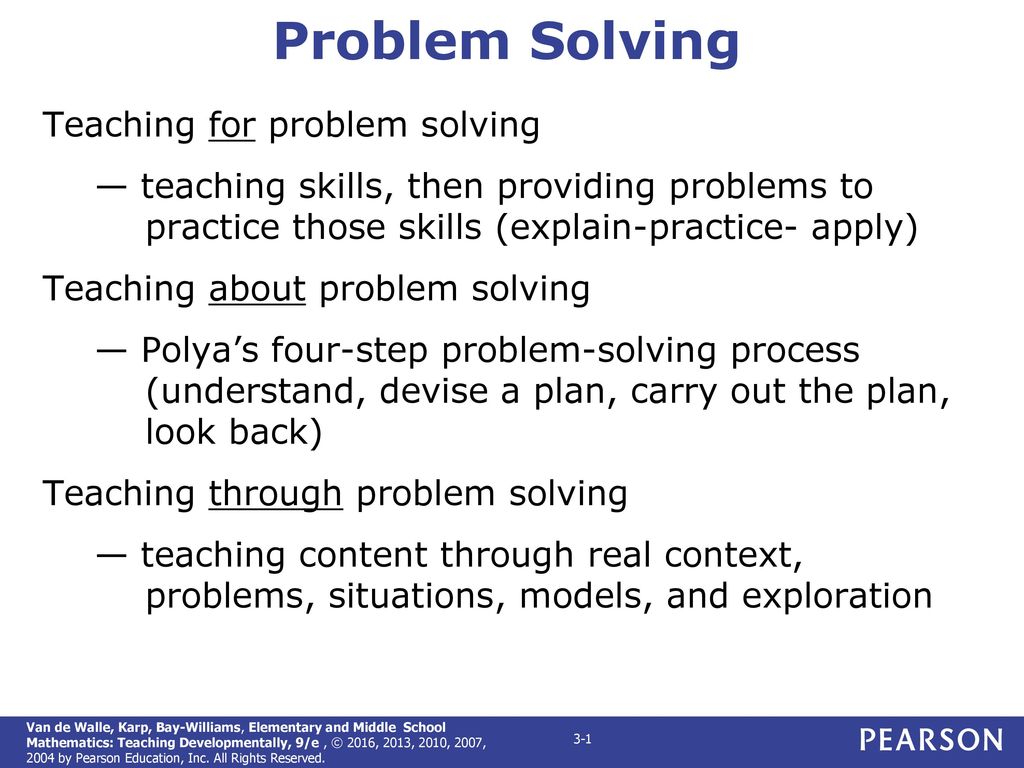 teaching through problem solving ppt