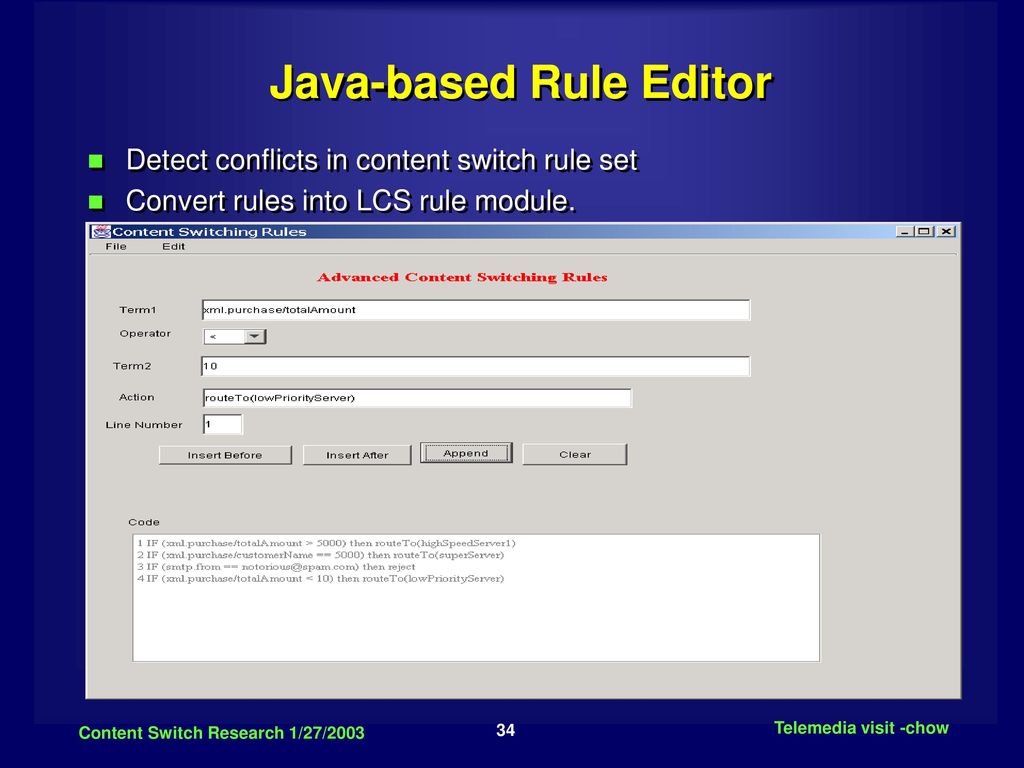 Content Switch Research Projects at UCCS Network Research Lab - ppt ...