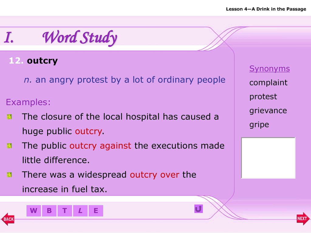 Part Four Language Study ENTER. ppt download