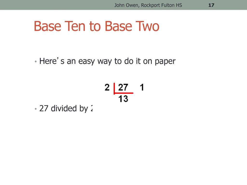 Computer Science LESSON 1 On Number Bases Ppt Download computer-science-lesson-1-on-number-bases-ppt-download