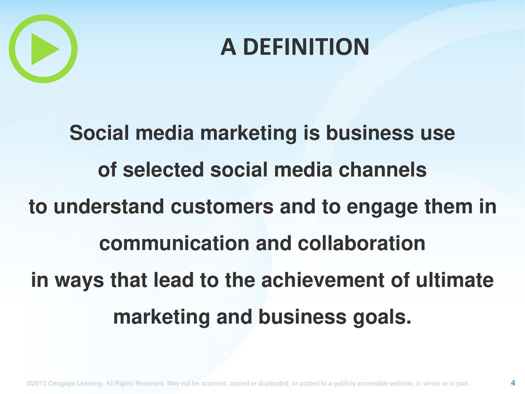 Social Media Marketing - ppt download