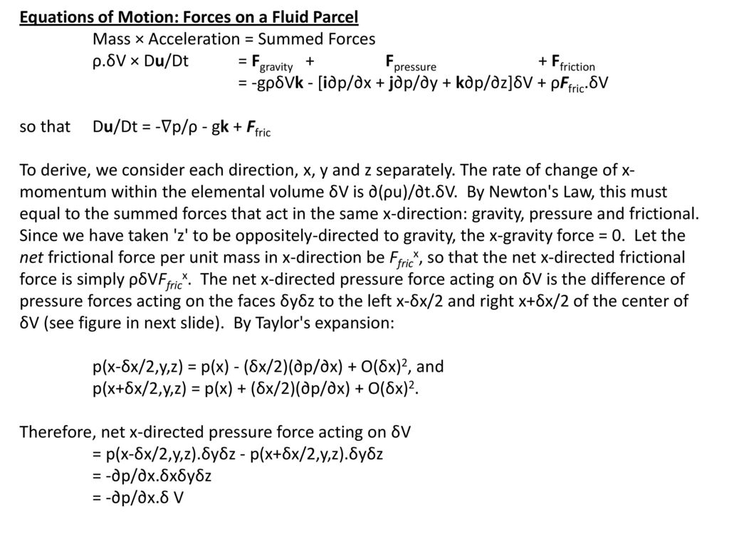 Rdv T R T Dv Rate Of Increase Of Mass In Dv Ppt Download