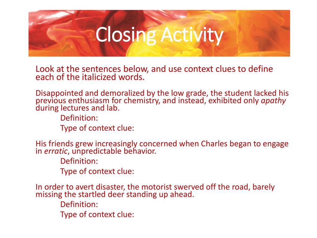 Chapter 4 Improving Vocabulary ppt download