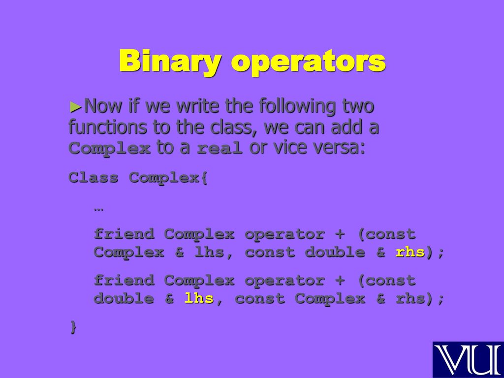 Object-Oriented Programming (OOP) Lecture No ppt download